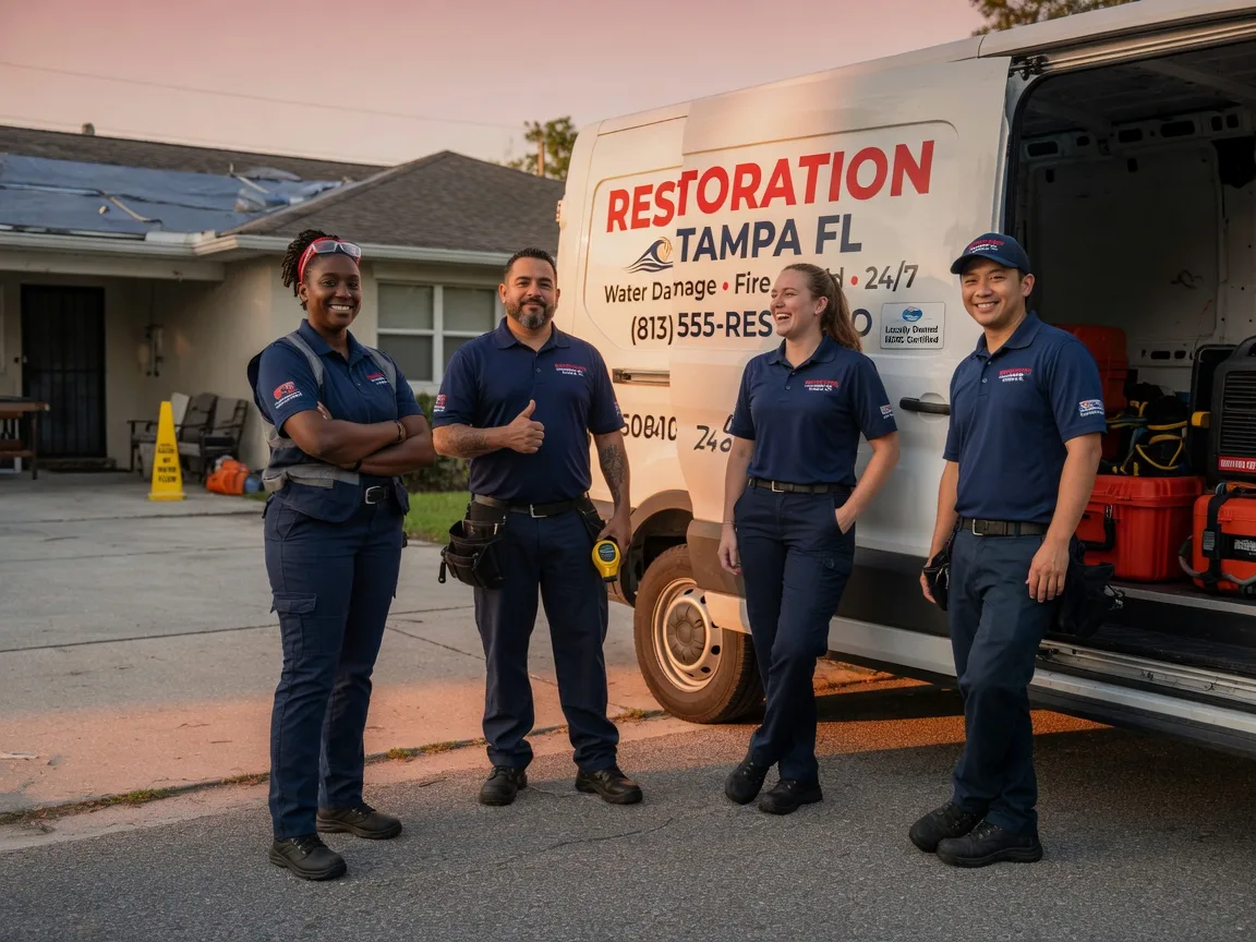 Water Damage Restoration company in Rocky, OK
